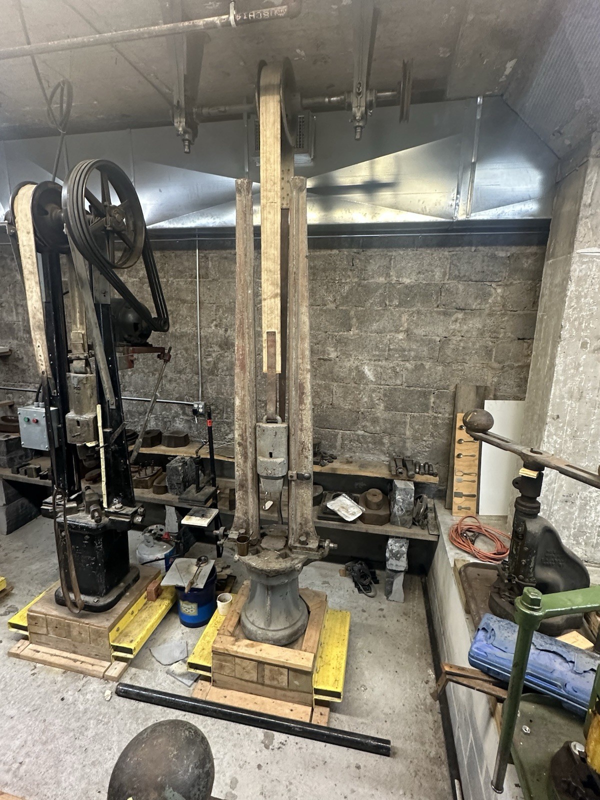 Antique Rare Foot Drop Hammer Press 1800’s manufactured in Providence, RI