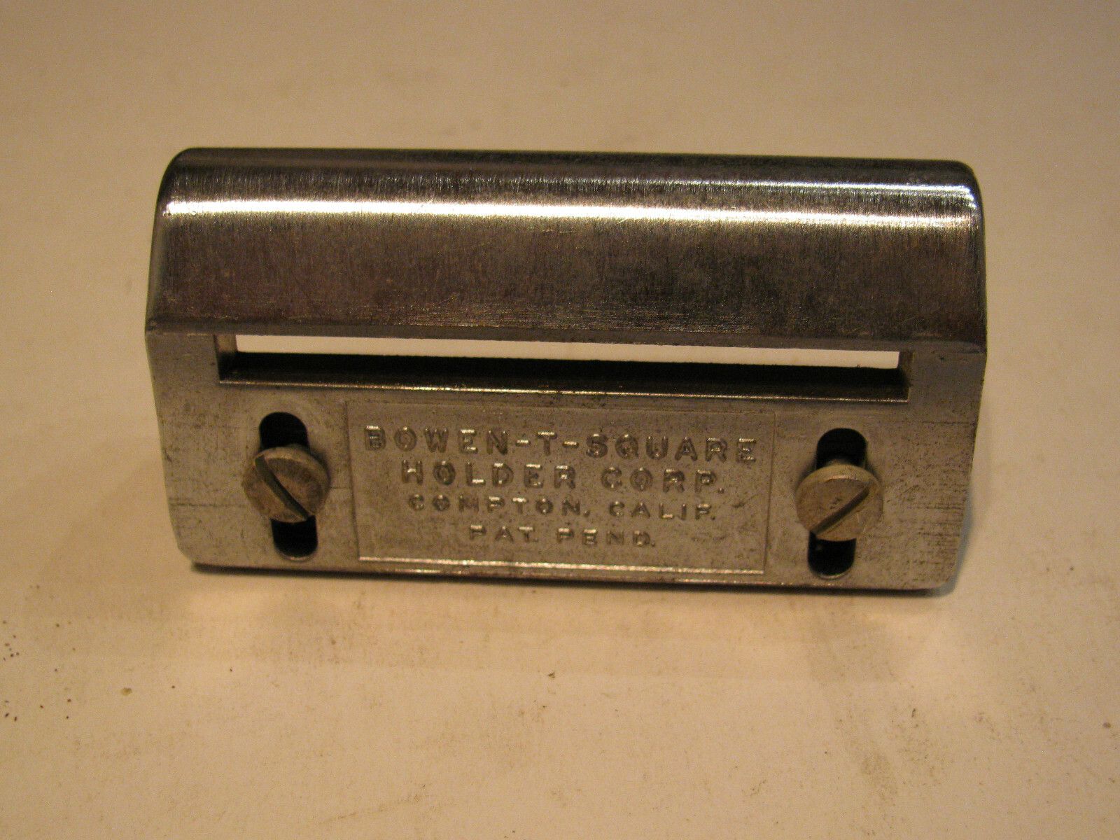 New vintage old stock Bowen T-Square Holder Corporation machining Tool. NR