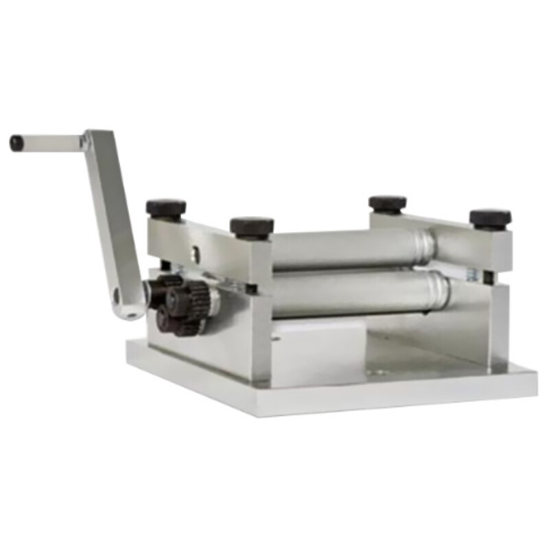 Manual Plate Rolling Machine Soft Metal Sheet Soft Metal Tube Mini Bending DIY
