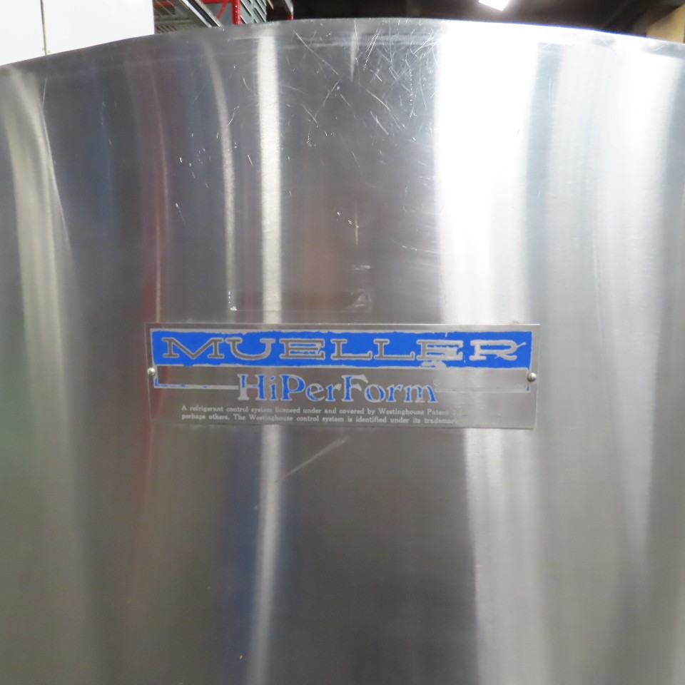 Mueller Model OH 1000 Gallon Stainless Steel Milk Cooling Tank 1PH Parts/Repair