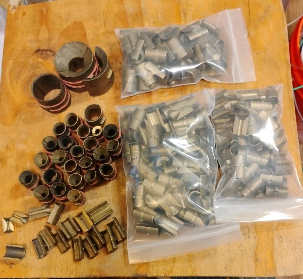 Hardinge Brass/Bronze Collett Pads Lot B3, B4, B8, B11, B20