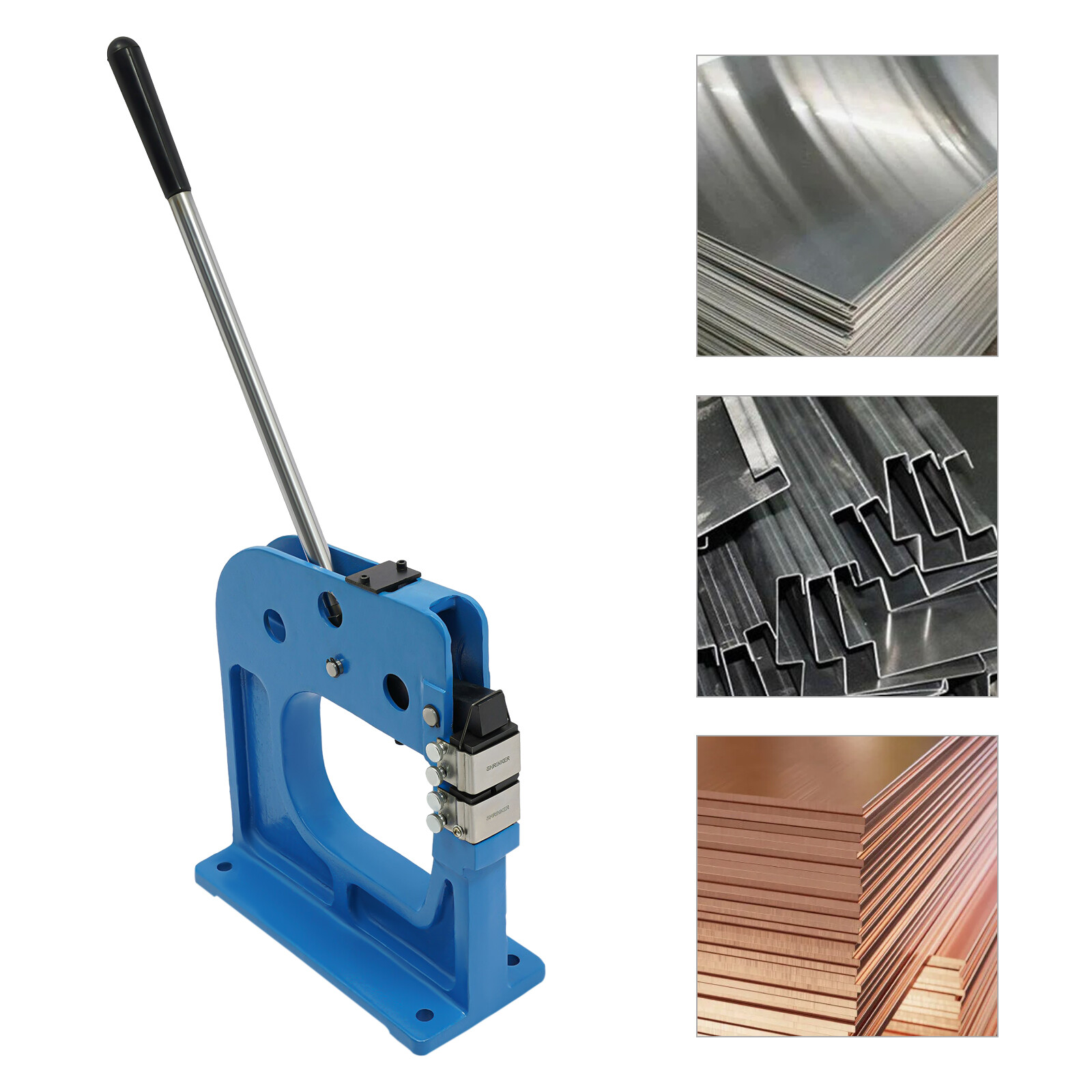 Sheet Metal Shrinker Stretcher, 16Ga Capacity Metal Shrinker and Stretcher SS-16