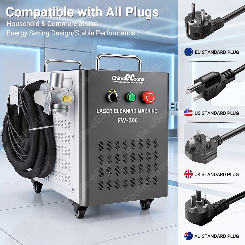 JPT Handheld Pulse Laser Cleaning Machine Air-Cooled for Wood Paint Rust Mold