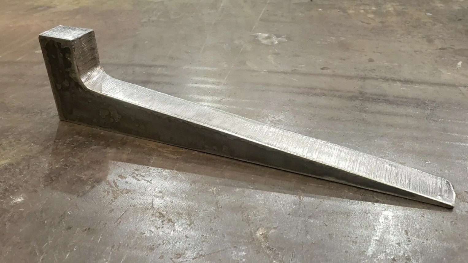 Metal Working, Long Taper Steel Wedges (10″ Long)