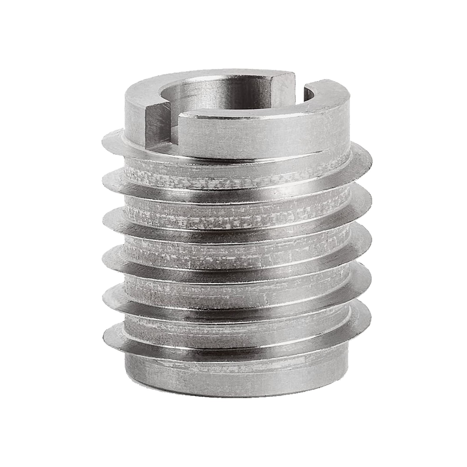 5 PCS Knife Threaded Insert Hard Wood SS 5/1618 Internal Thread 0.625 Inch