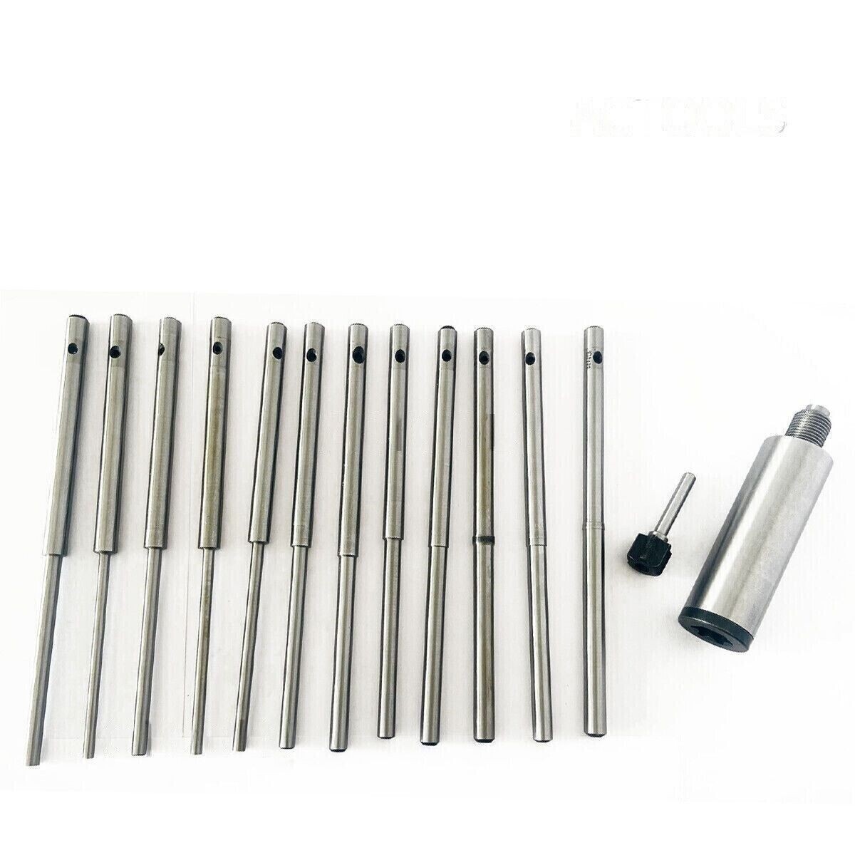 12 Pilot Set 4,4.5,5,5.5,6,6.5,7,8,9,10,11,12 mm Sioux Valve Seat Grinder