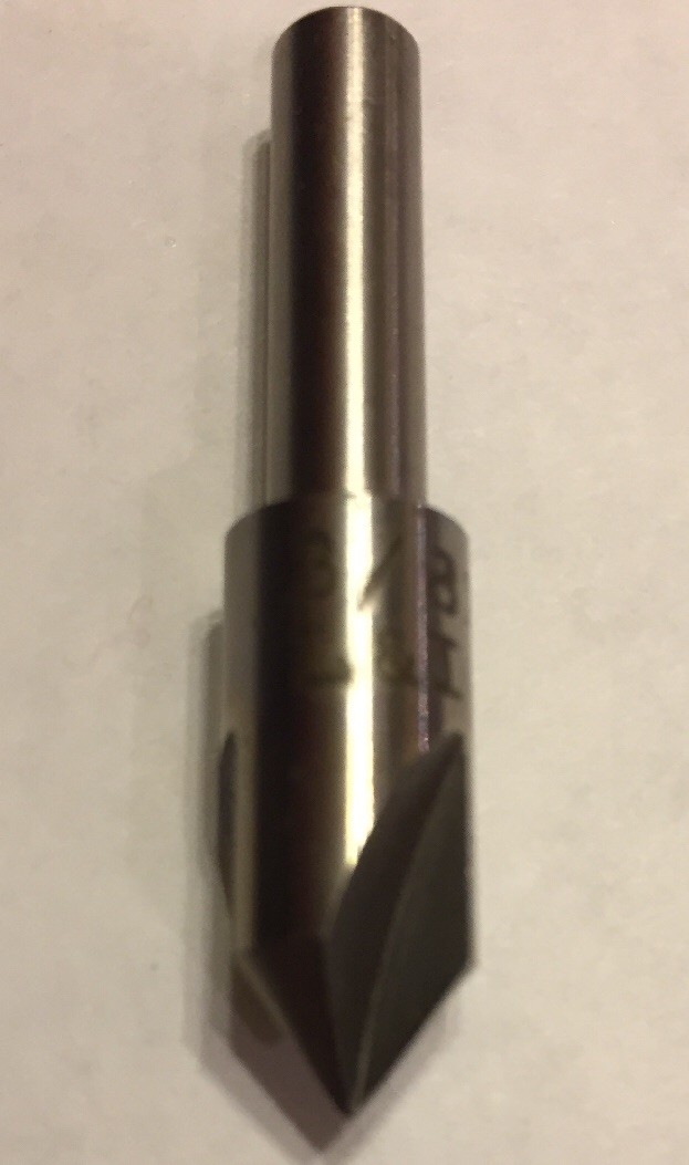 Countersink 3/8” L&I # 608 82 Deg.3 Flt.#608,(2pcs) USA (H-3-4)