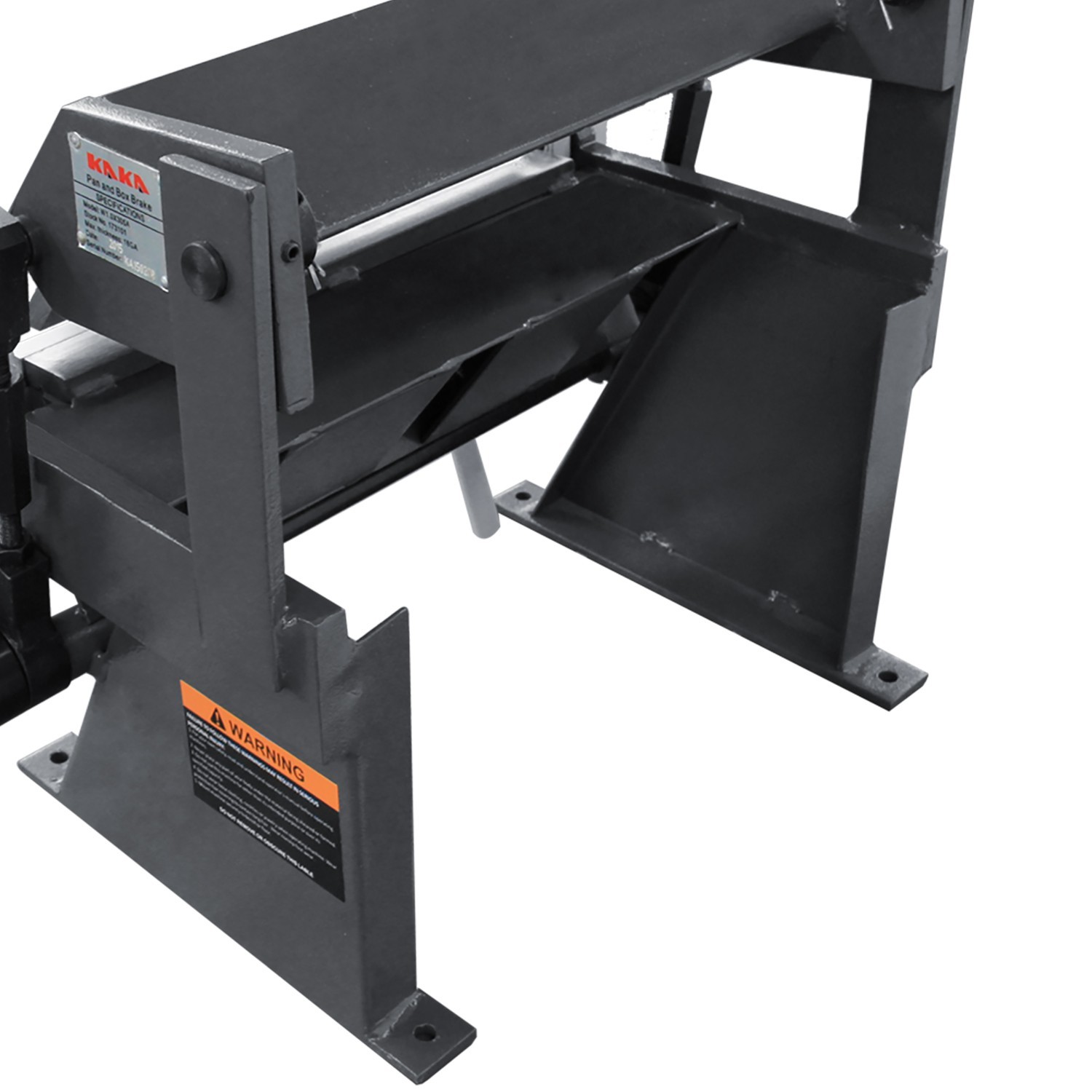 KAKA W-1220A, 12-In Box and Pan Brake, Sheet Metal Brakes, Sheet Metal Machine
