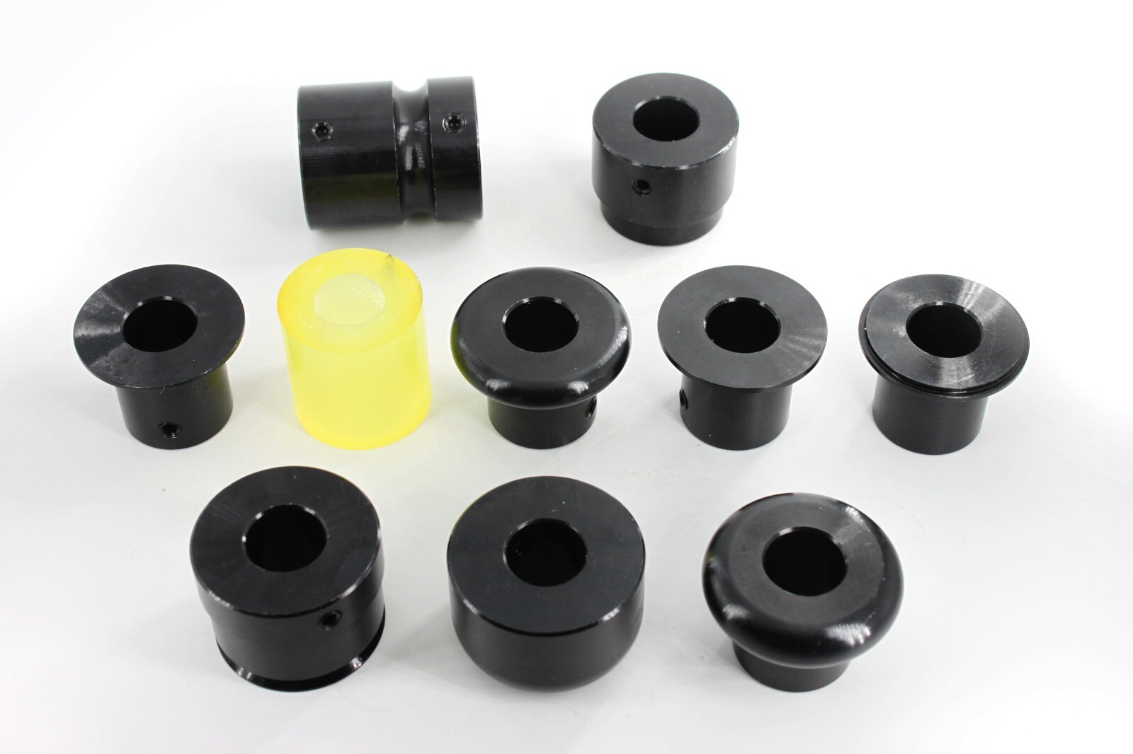 Bead Roller Forming Set 9 steel Dies 1 Polyurethane Roll 22mm shaft
