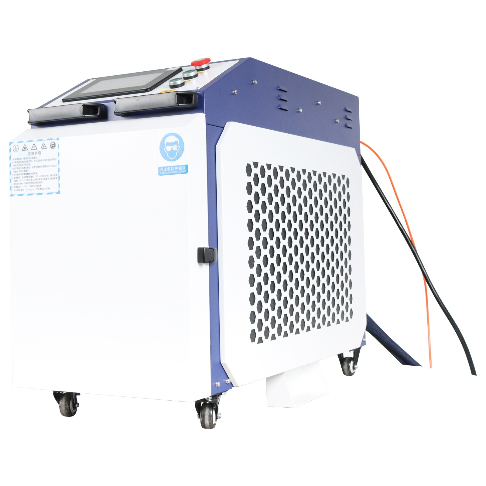 220V Single-Phase Water Colling for Paint Oil Dirt Stains Coating Removal Laser