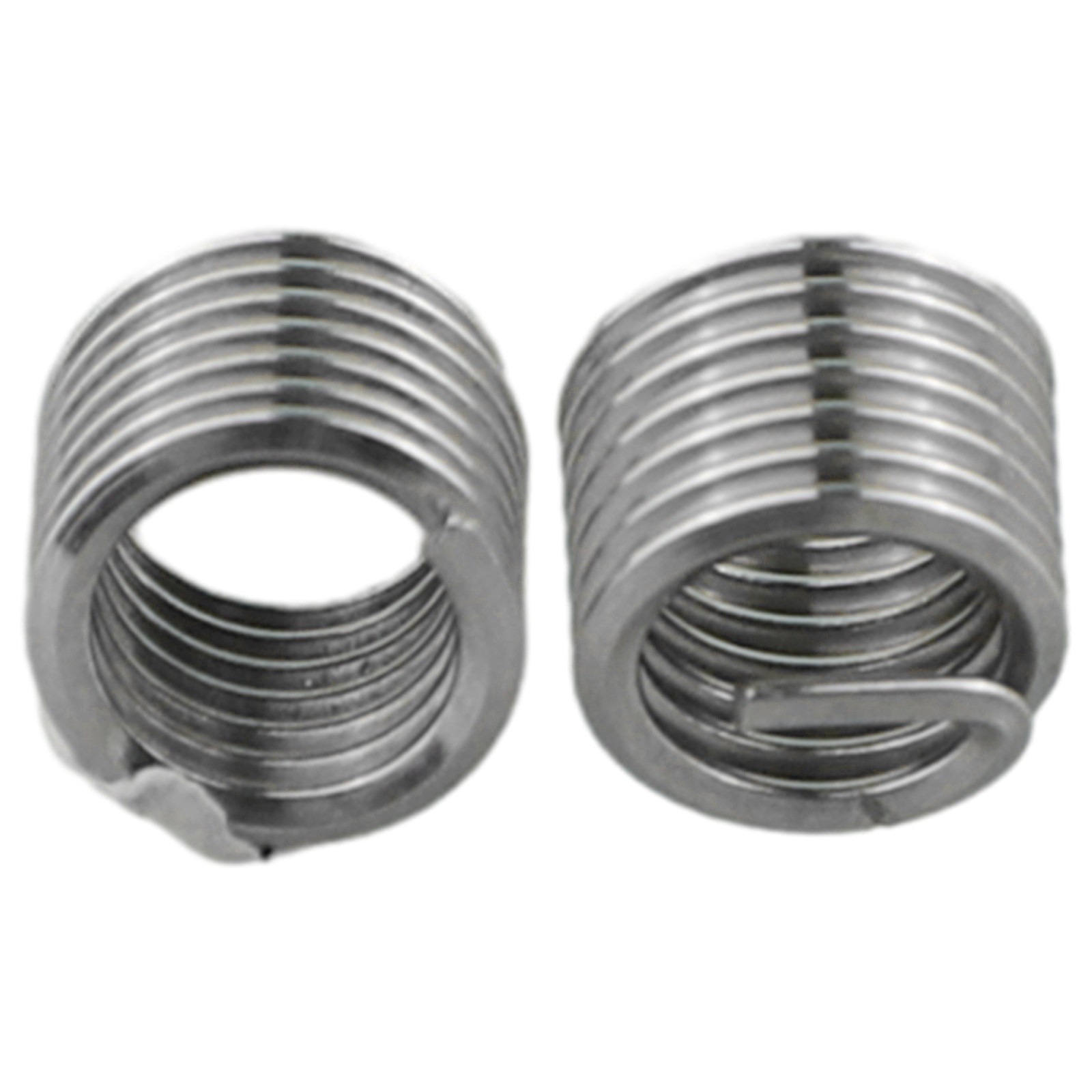 50pc 304 Stainless Steel M6 X 1.0 1.5D Insert Length Helicoil Wire Thread Insert