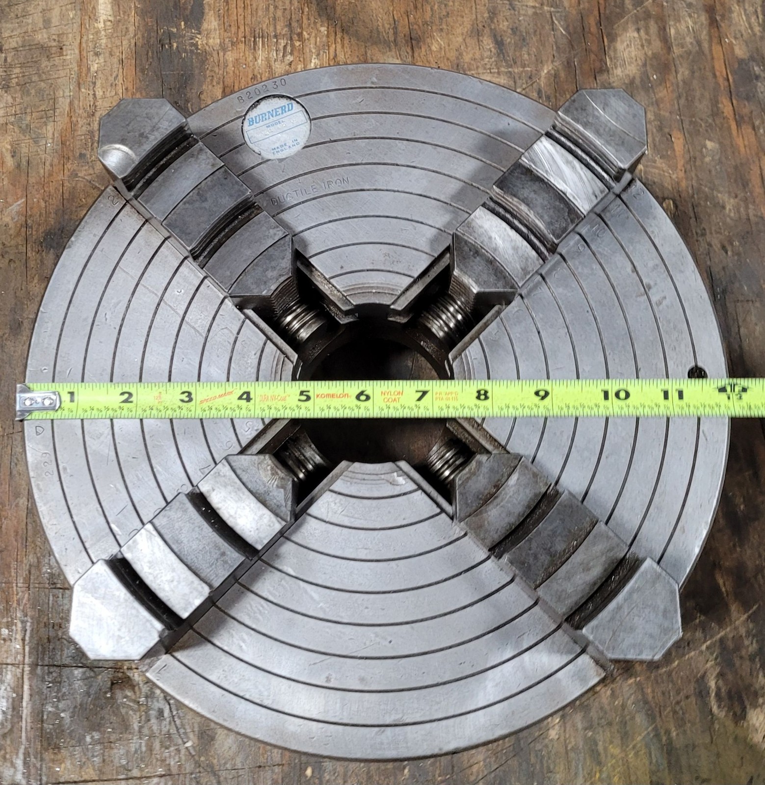 12” – 4 Jaw Pratt Burnerd S642D6 – D1 6 Lathe Chuck