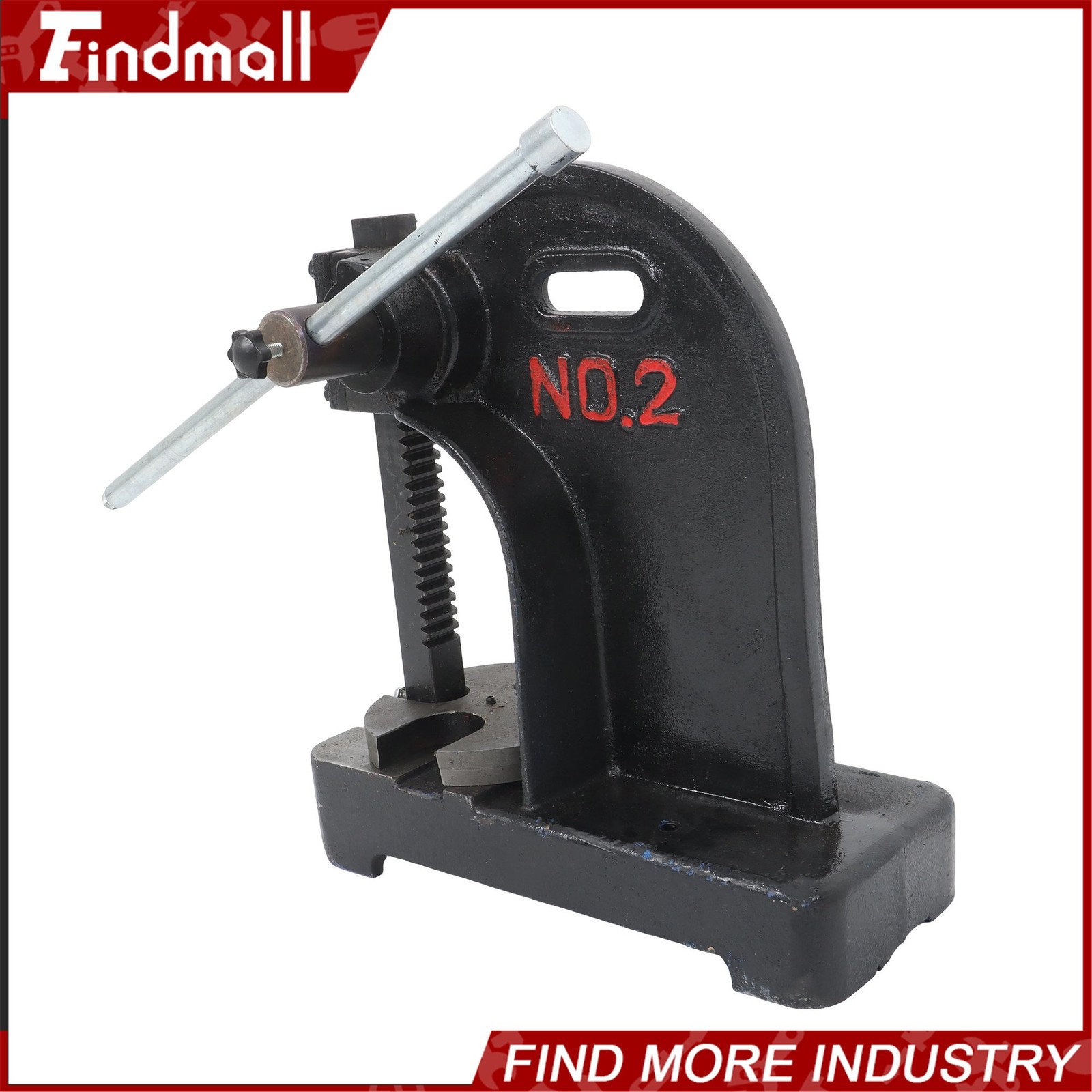 Findmall 8.5″ Maximum Height 2Ton Manual Arbor Press Desktop Punch Press Machine
