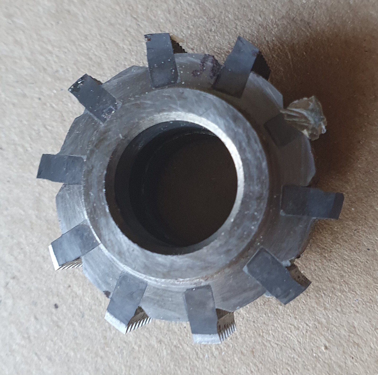 1 pcs Gear Hob Cutter Module M 0,4 20° Solid Carbide K 05 HRA 90.5 .