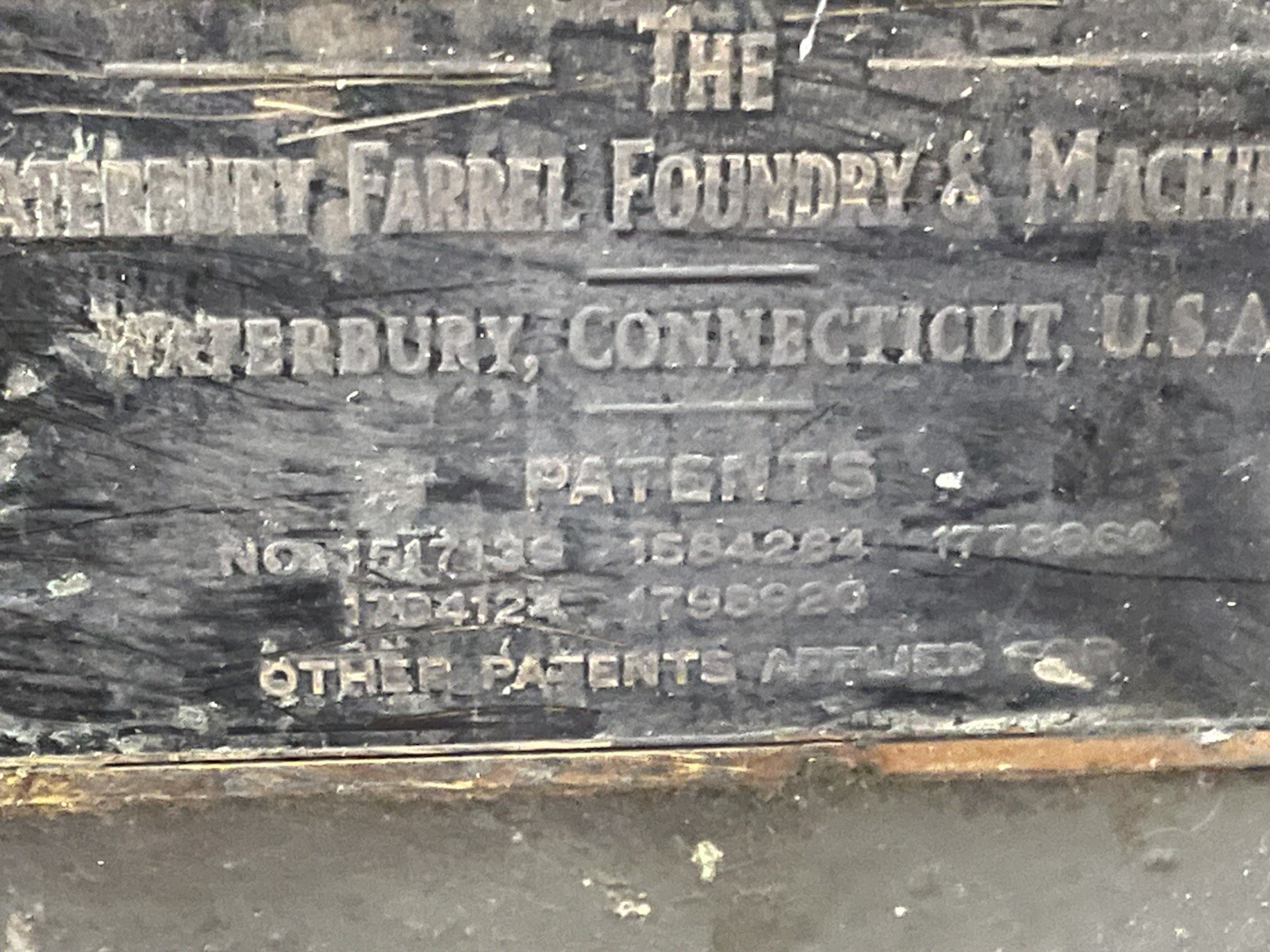 Waterbury Farrel Foundry, 00 Thread Rolling Machine – MADE IN THE USA!!!!!!!!
