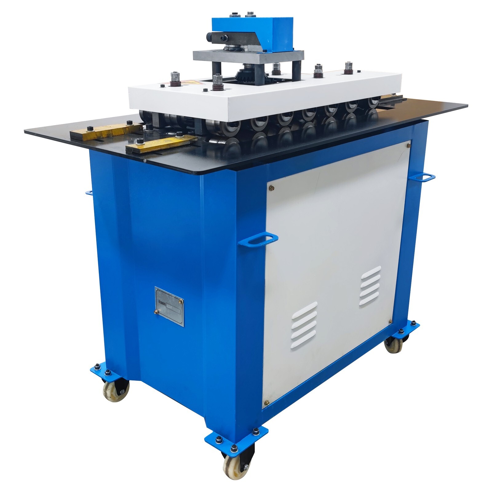 220V Seam Lock Forming Machine Heavy Duty Sheet Metal Roll Square Hem Seam 1.5KW