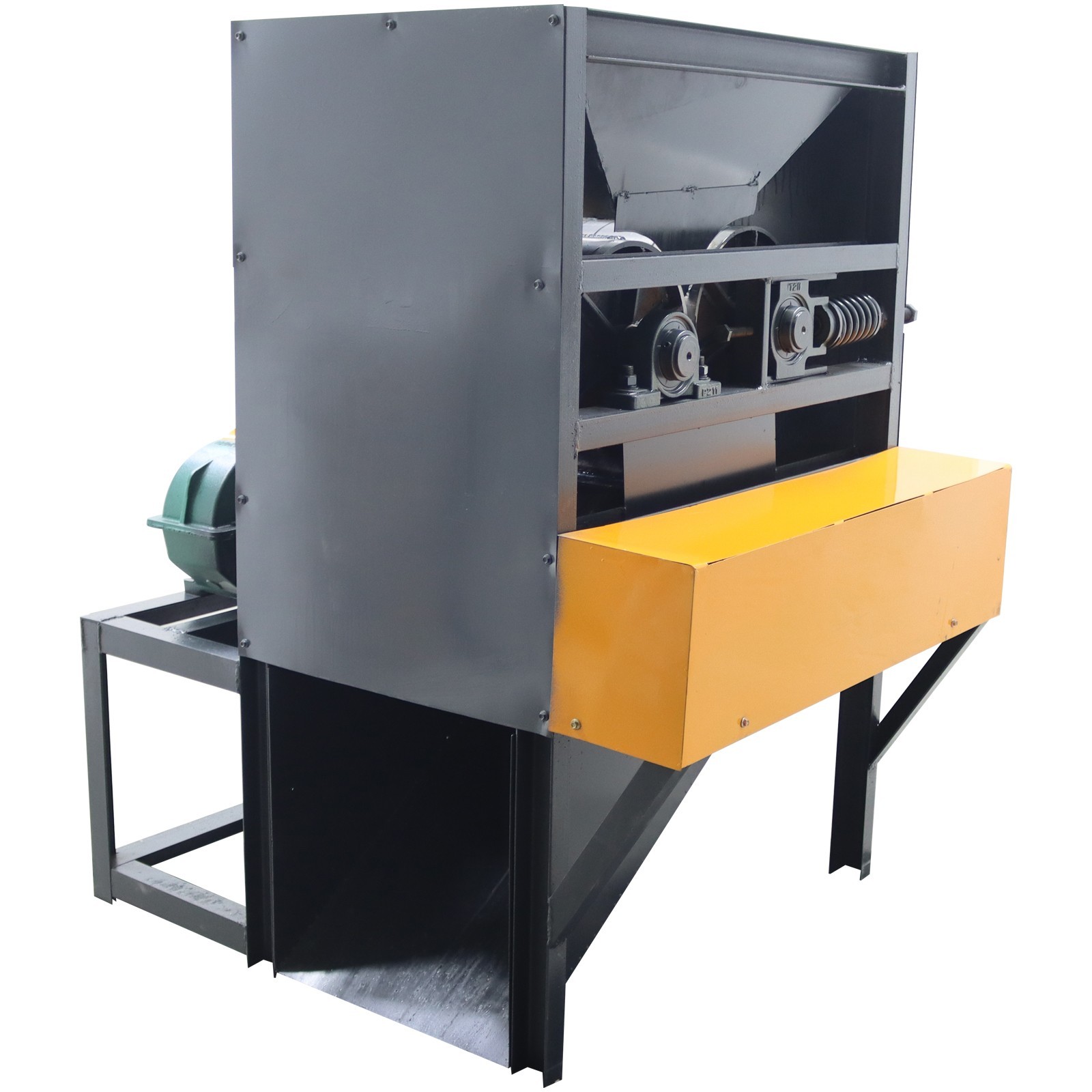 220V all-Aluminum Zip-Top Cans Flattening Machine Recycling Waste 80-120kg/h 4KW