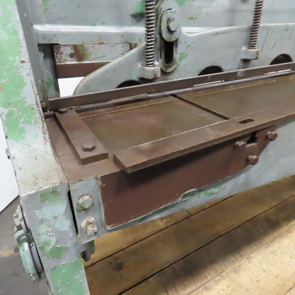 Pexto U-162-E 63″ x 16ga Sheet Metal Mechanical Shear 2Hp 208-230/460V Tested