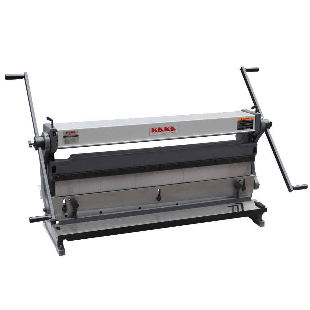 KAKA 3-IN-1/40, 40-In Sheet Metal Brake, 3-In-1 Shear Brake Roll Combinations