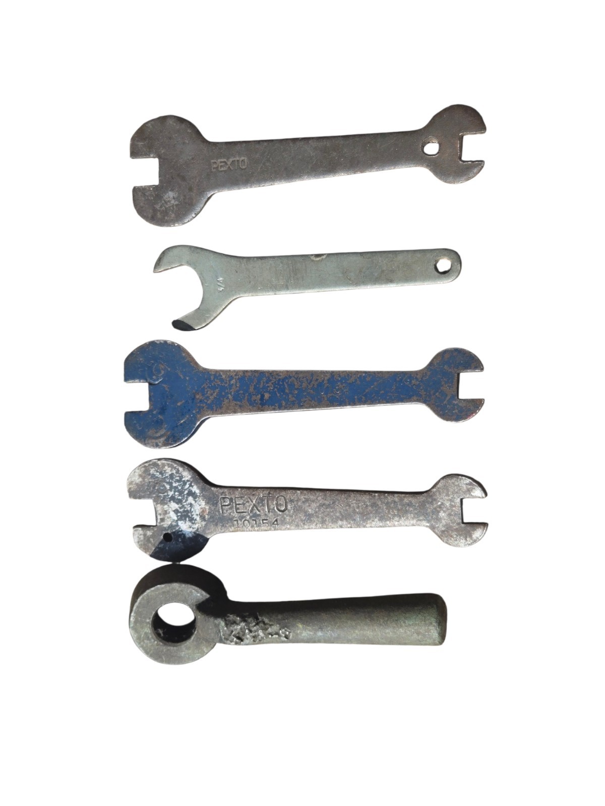 Several Pexto Sheet Metal Forming Wrenches And Keys