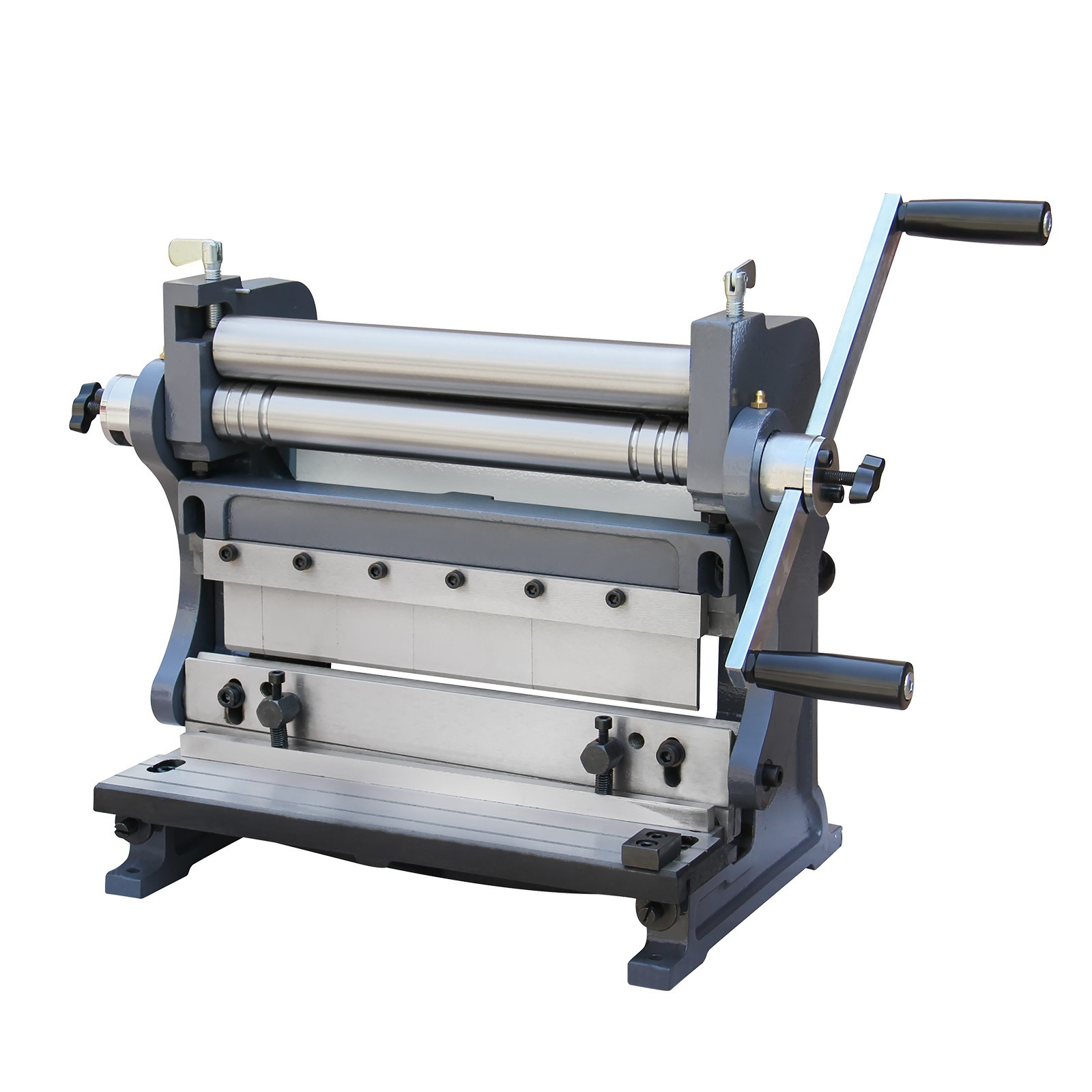 KAKA 3-IN-1/12, 12-In Sheet Metal Brake, Shear Brake Roll Combinations