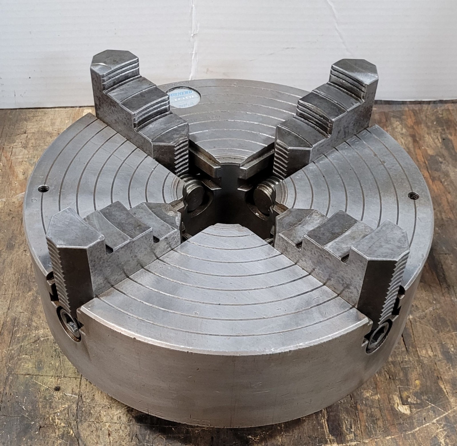 12” – 4 Jaw Pratt Burnerd S642D6 – D1 6 Lathe Chuck