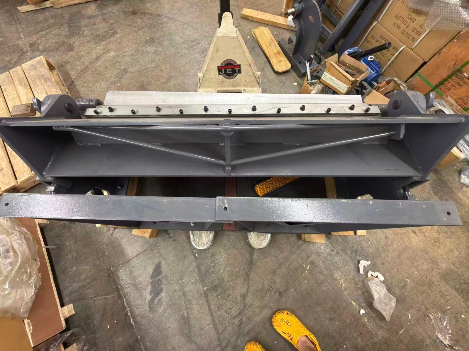 Sheet Metal Brake,48″ Straight Brake12Ga Capacity W-4812N (Not Brand New)