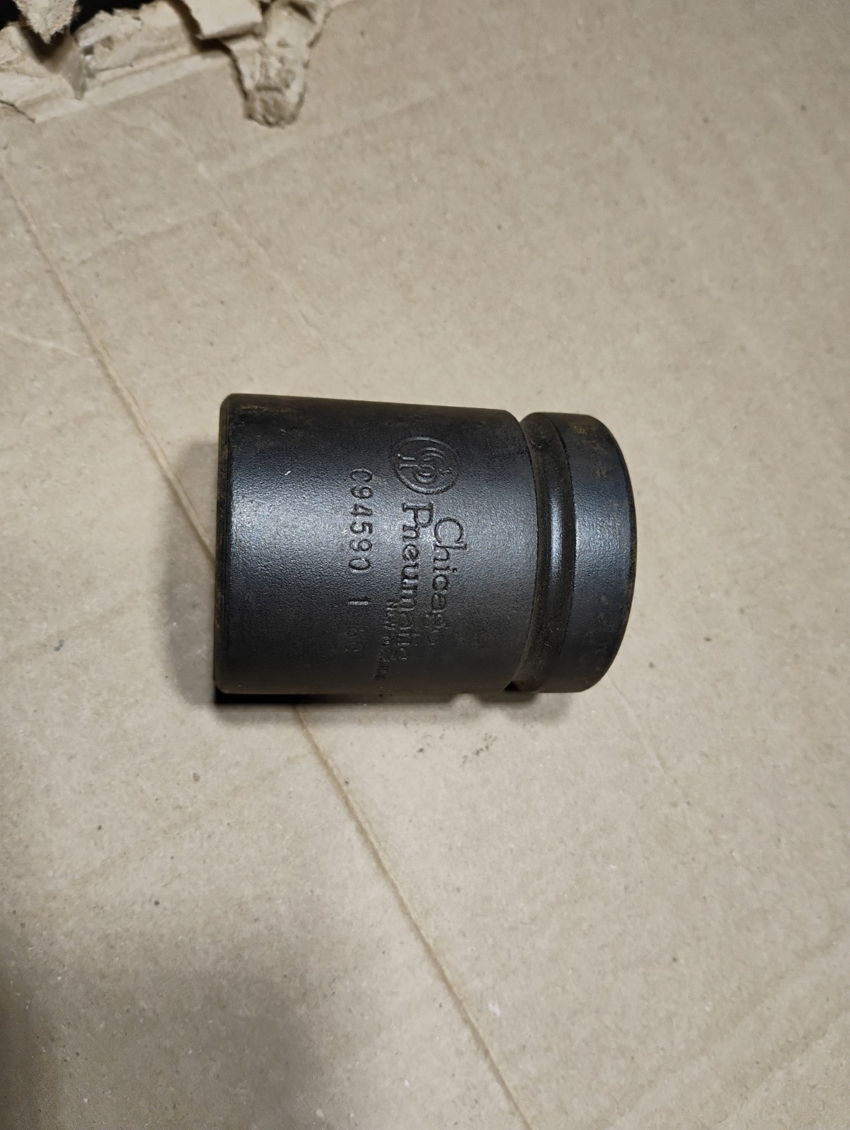 1″ Square 4 point nut driver CHICAGO PNEUMATIC AIR IMPACT HEAVY DUTY 1in SOCKET