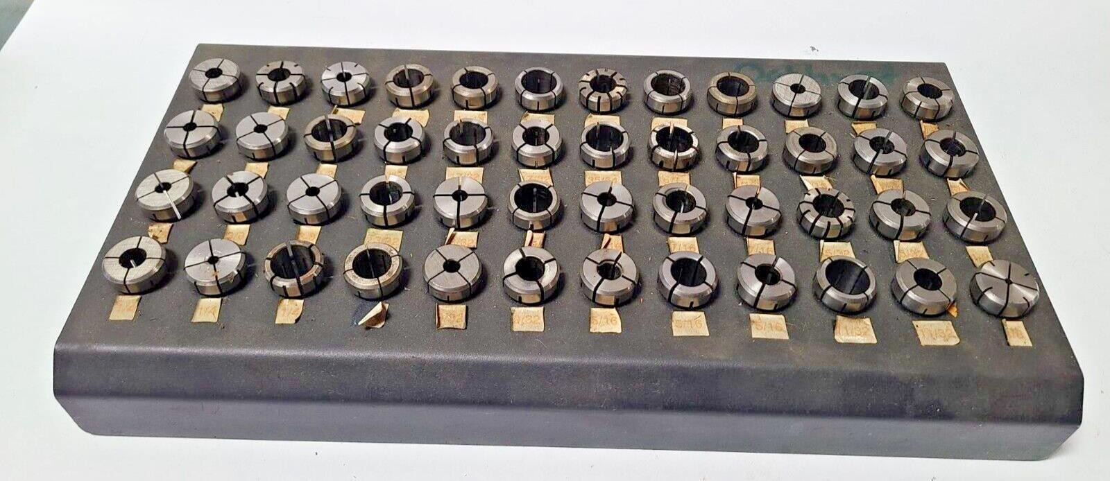 Lot of 48 Pcs DA180 HSS High Speed Steel Collet 180DA Some are ERICKSON
