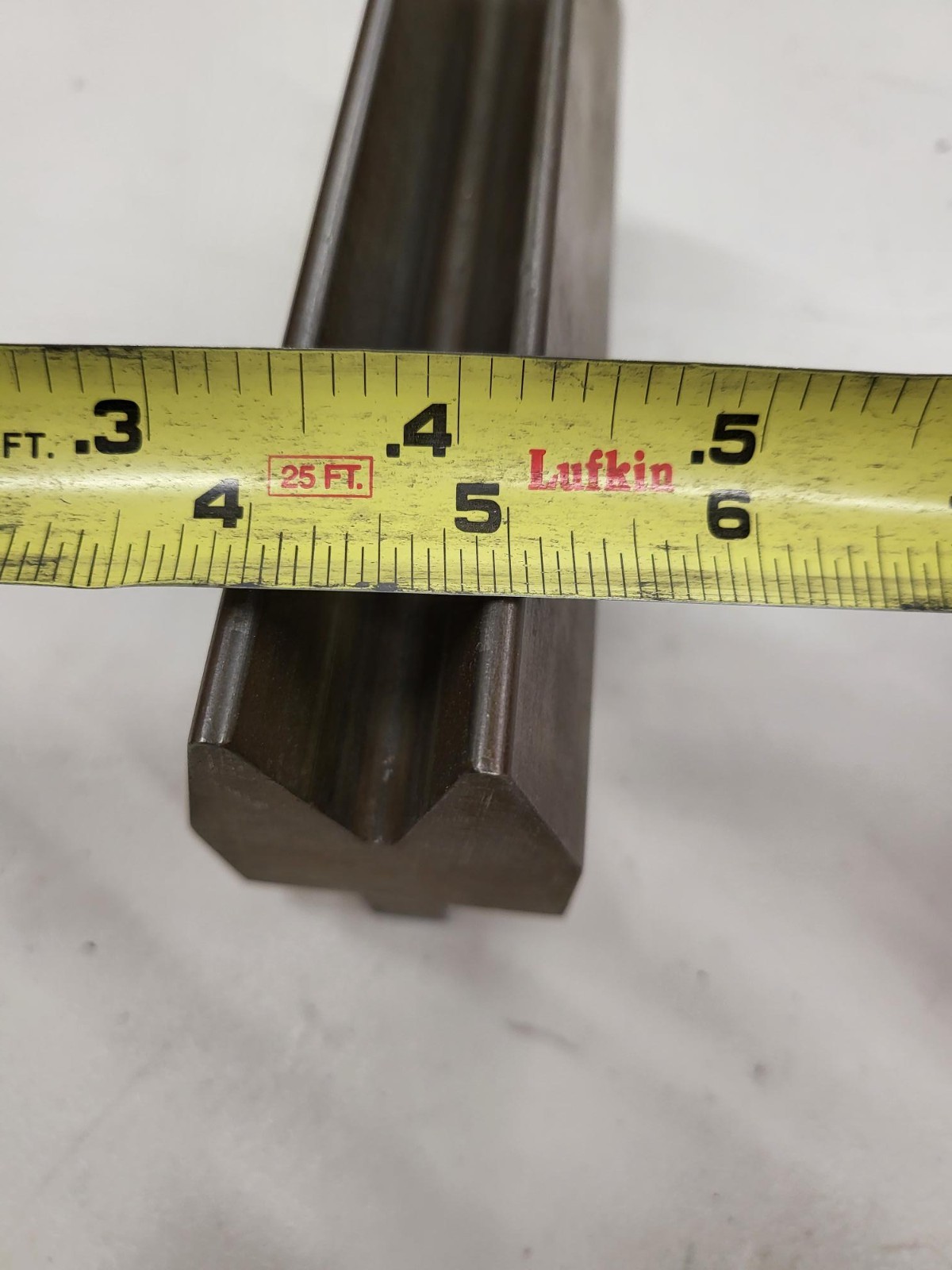 6.5″ Long Press Brake Tooling Acute V Die 1″ Opening 3.25″ Tall BTB2