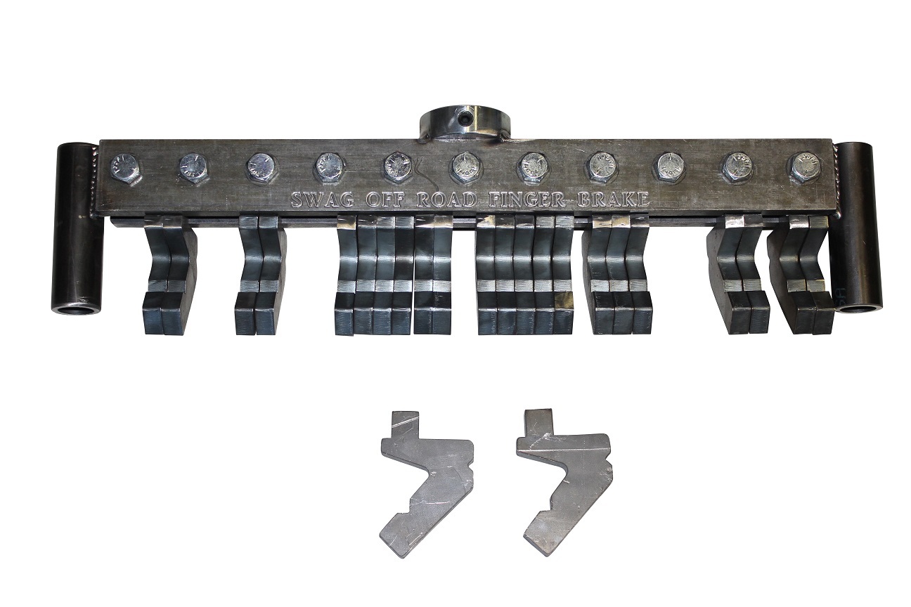 SWAG Finger Brake Gooseneck Dies That Fit The HF 20 and 12 Ton Finger Brake Only