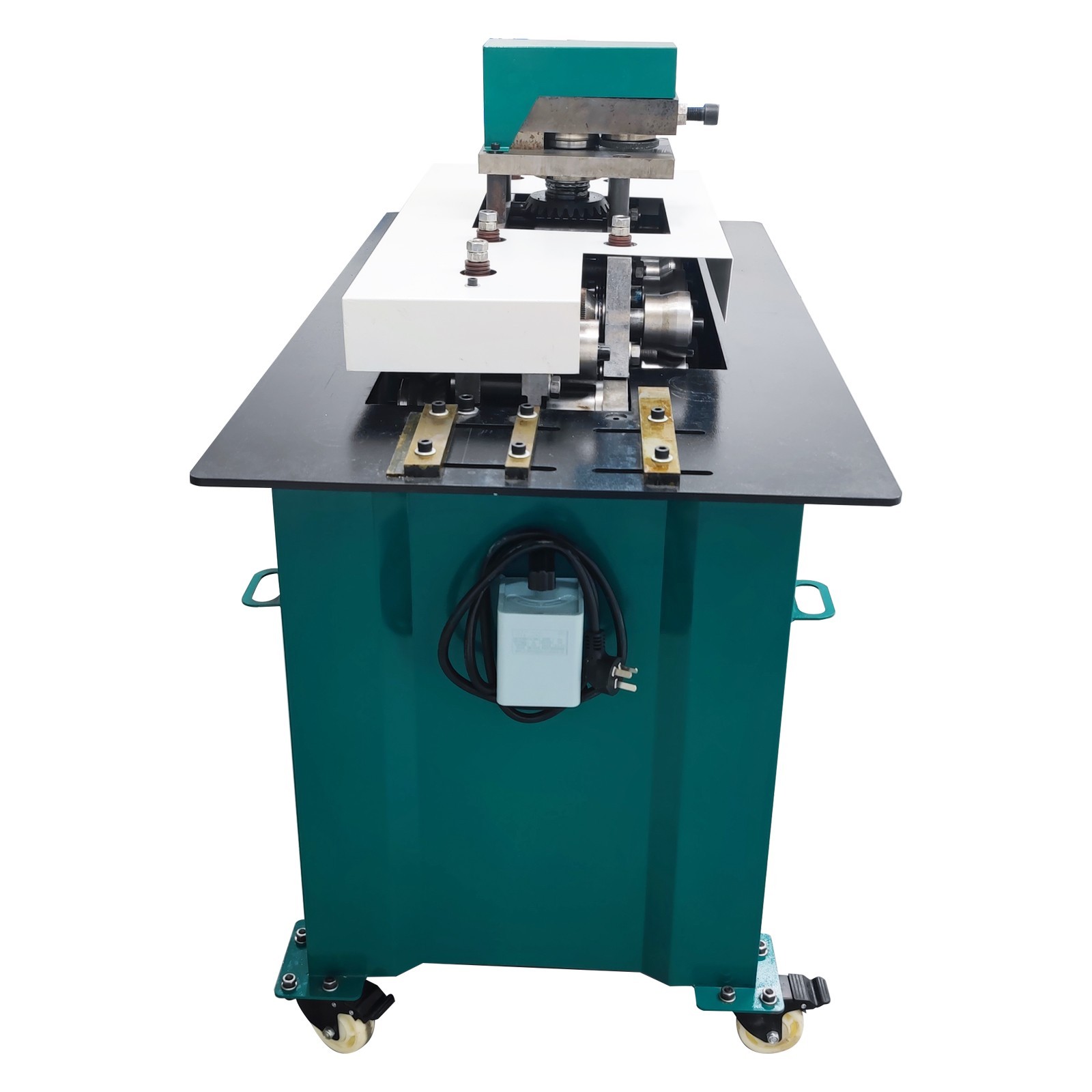 220V Sheet Metal Seamer 5 Shapes Biting Machine Seam Rolling Forming Machine
