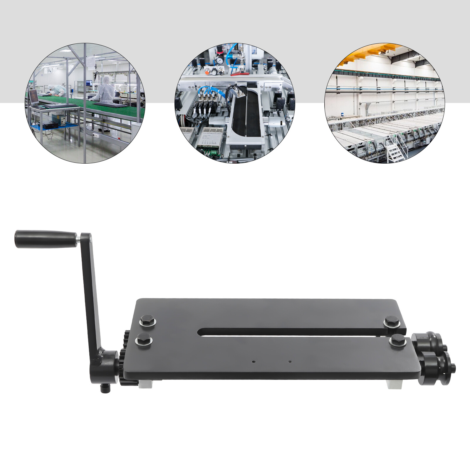 Heavy Duty Bending Machine Set Manual Bead Roller Sheet Metal Bead With 6 Dies