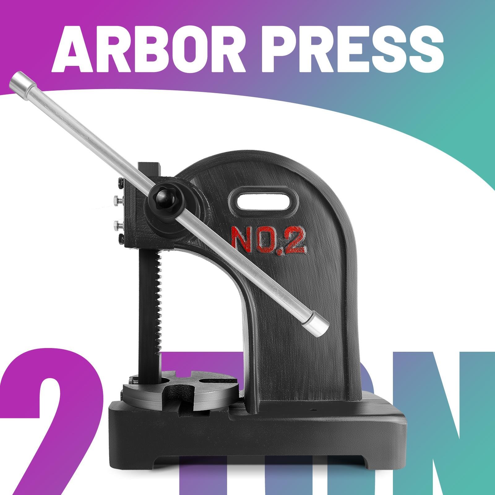 Heavy Duty 2 Ton Arbor Press for Bending, Stamping, Forming, Stretching 2 Ton