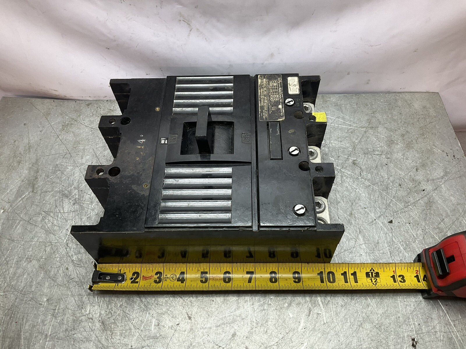 GE General Electric Circuit Breaker TJK 436 F000 175 Amp Trip Unit Multiples