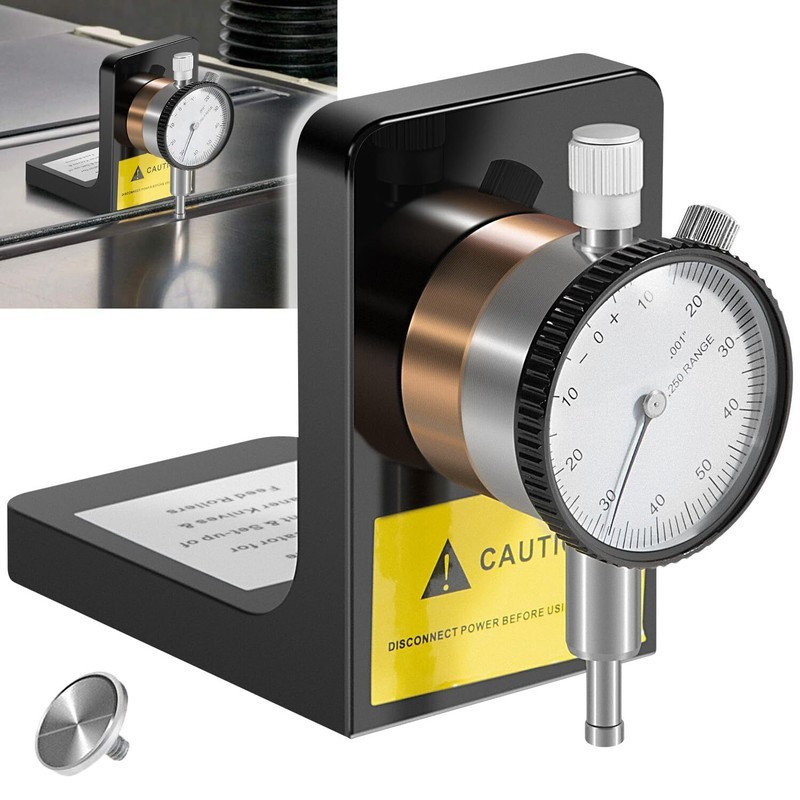 W1218A 360° Dial Indicator with Magnetic Base for Planers Jointers Woodworking