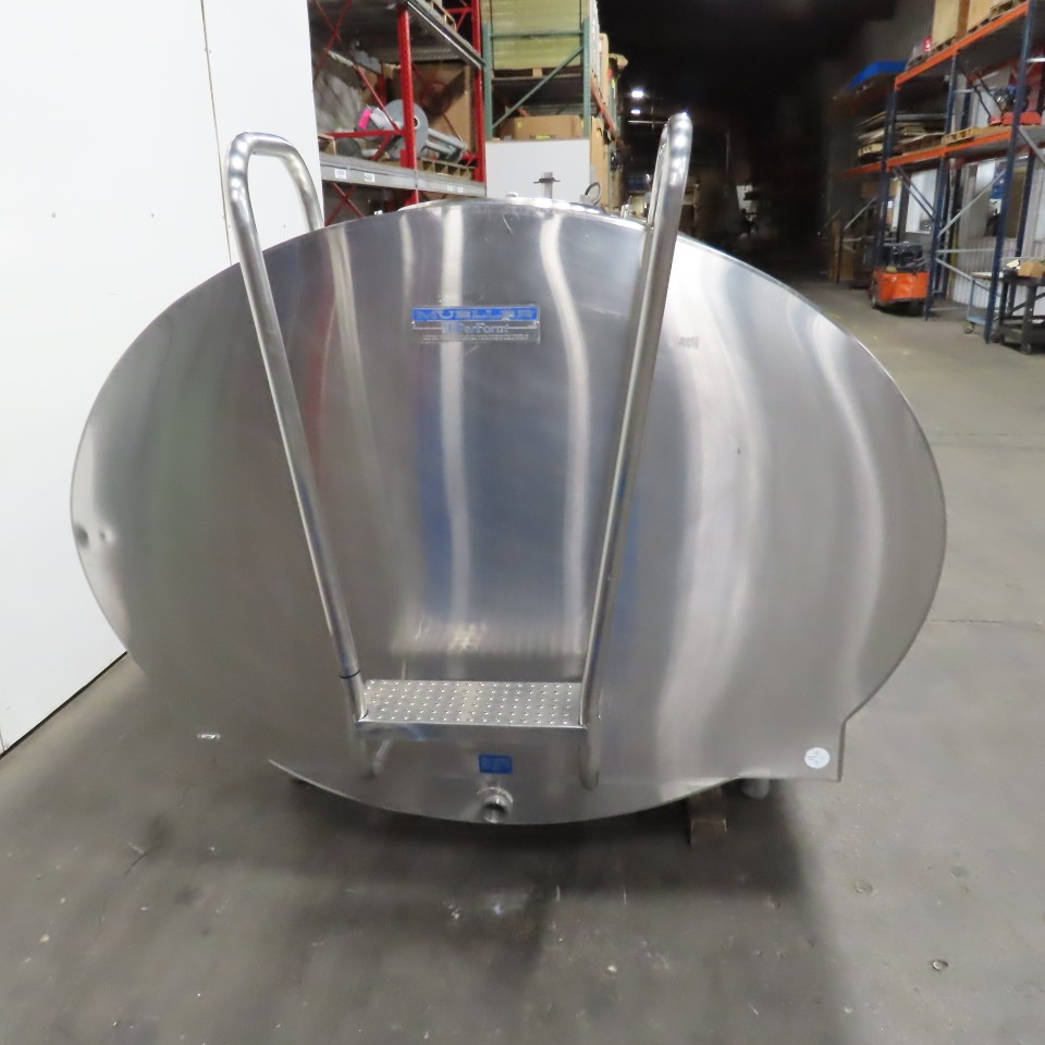 Mueller Model OH 1000 Gallon Stainless Steel Milk Cooling Tank 1PH Parts/Repair