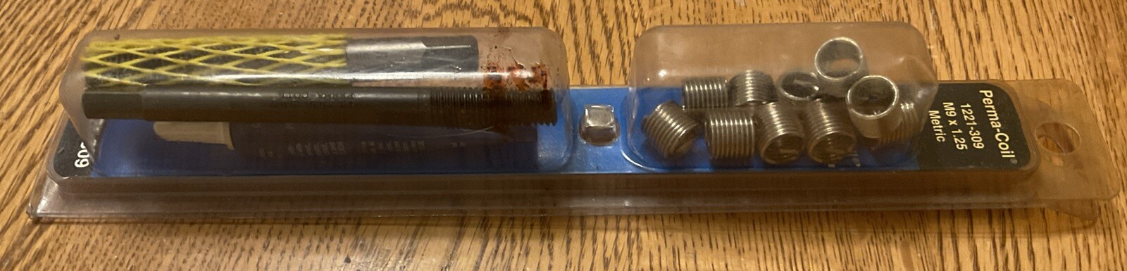 NOS Perma-Coil M9X1.25 Thread Repair Kit 1221-309 Tap Inserts Installation Tool