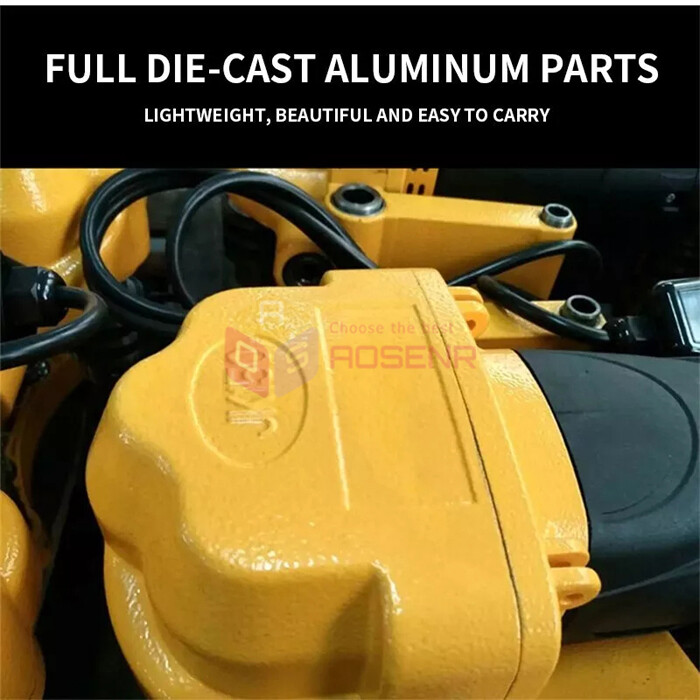 JK150 Electric Pipe Hole Cutter Galvanized Steel Pipe Hole Punching Machine