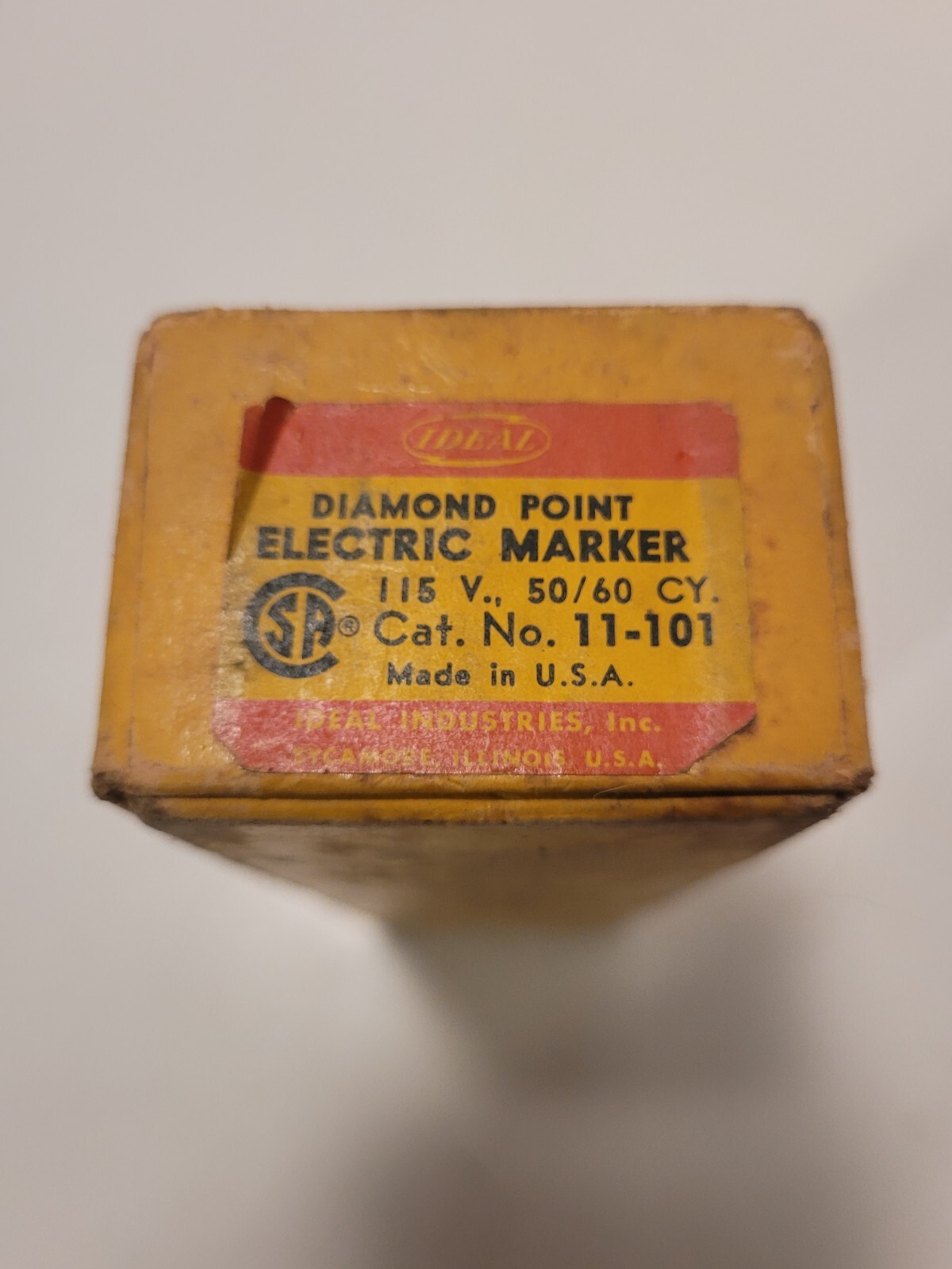 VINTAGE IDEAL Electric Diamond Point Marker Engraver USA 11-101