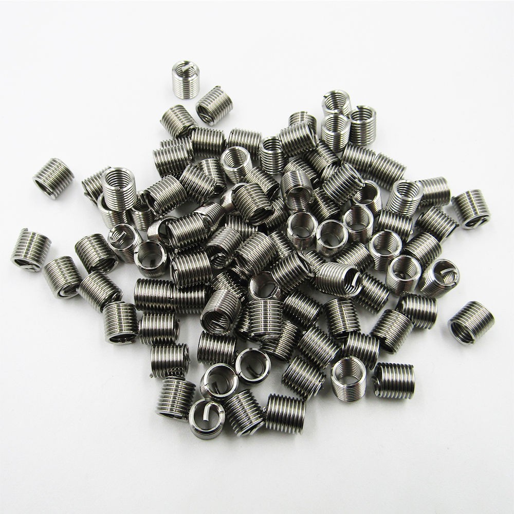 hot Stainless Steel Thread Insert Repair M6 X 1mm X 1.5D Wire Screw Sleeve UK