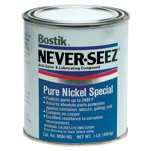 Bostik Never-Seez NSN-165 1 Lb Pure Nickel Special Anti-Seize