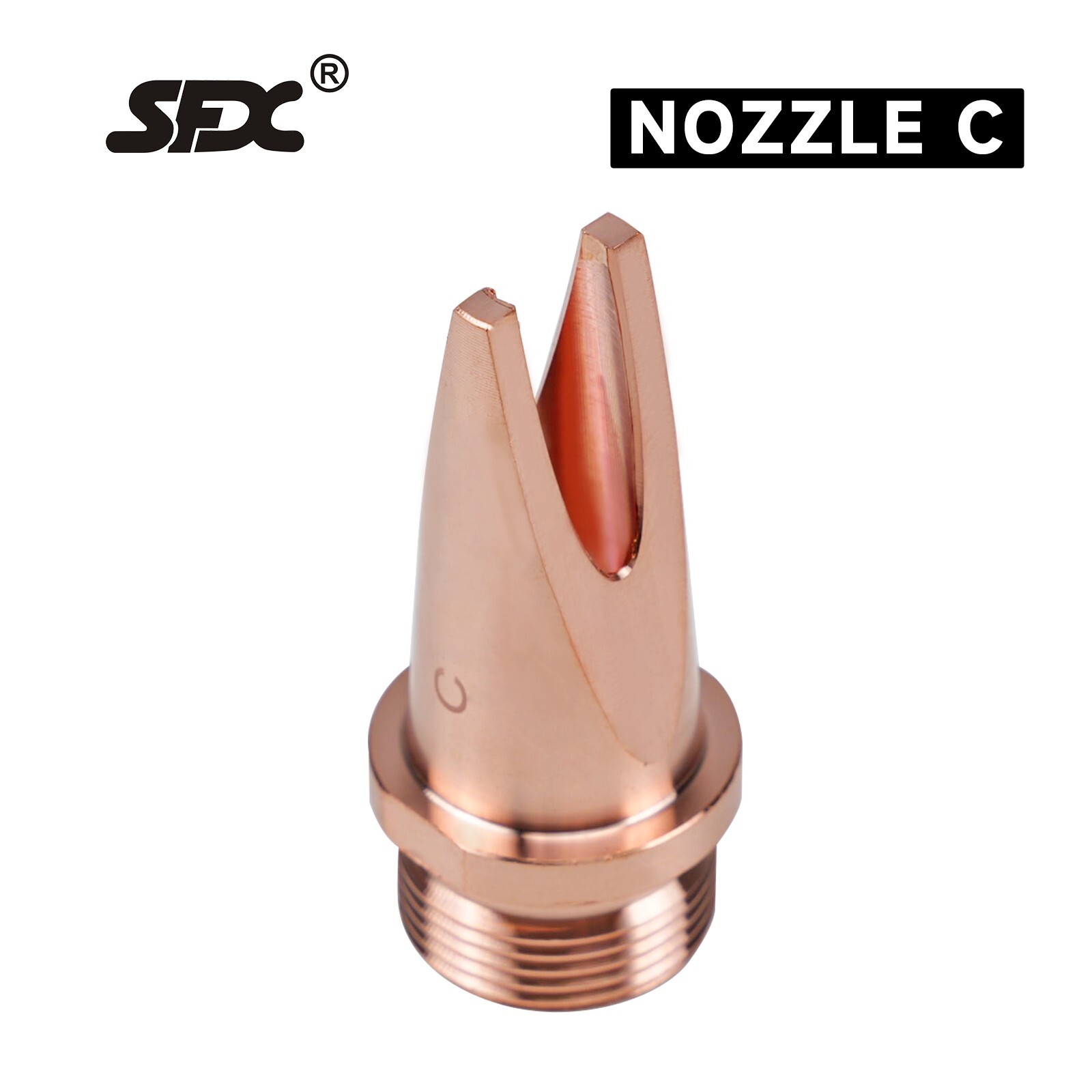5Pcs Fiber Laser Head Laser Welder Nozzle Copper Metal Laser Welding Machine