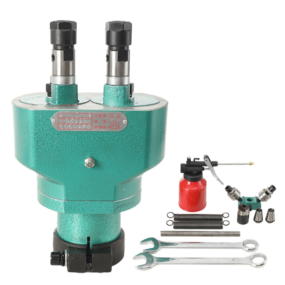 ST125-ER20/13 Dual-Spindle Adjustable Drilling Tapping Head for Electric Tapping