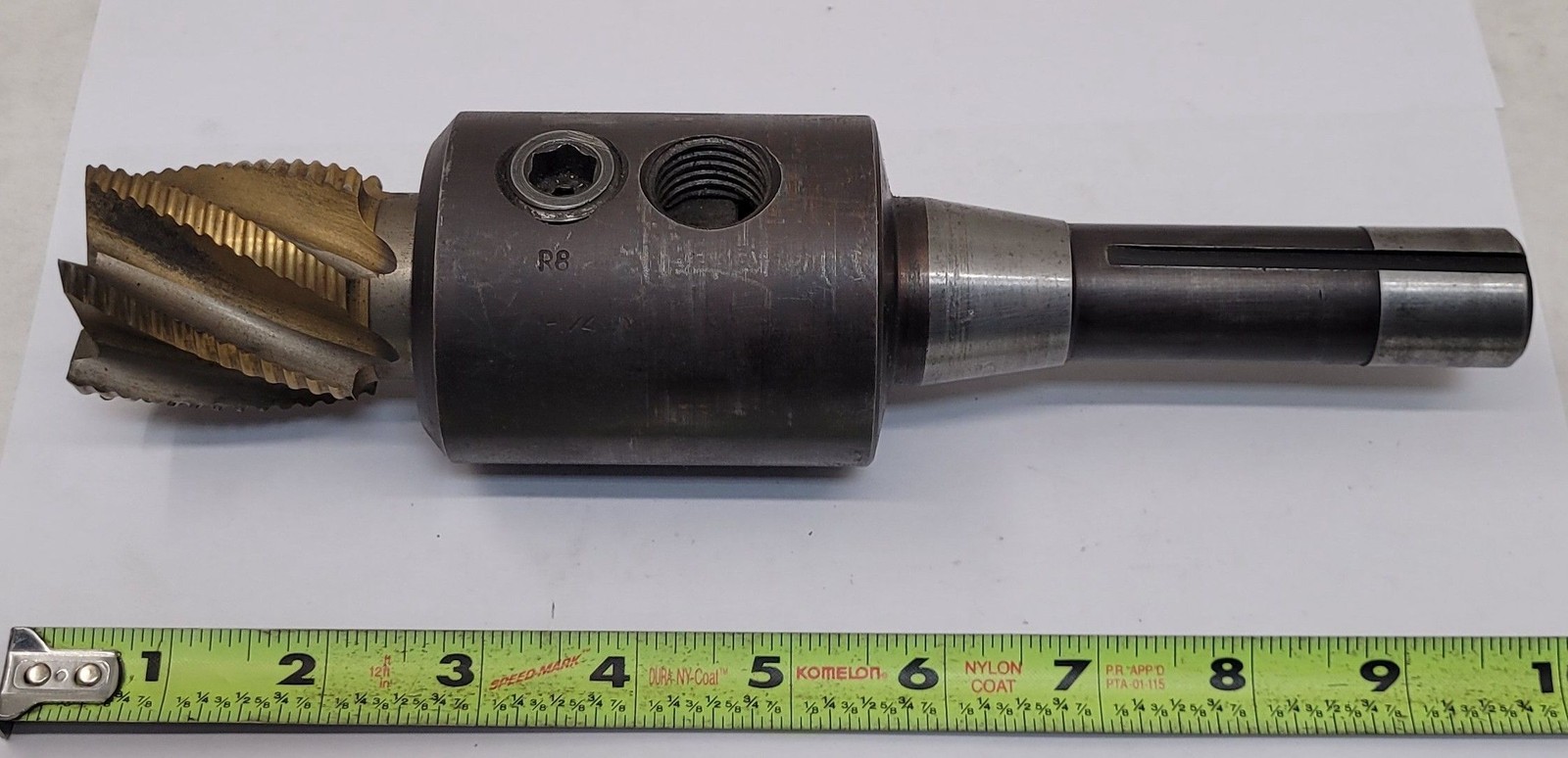 R8 End Mill Holder – 1-1/4 Inch w/ Cutter