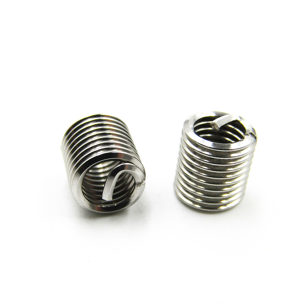 10pk M12x1.75×1.5D Insert Length Thread Wire Insert 304 Stainless Steel