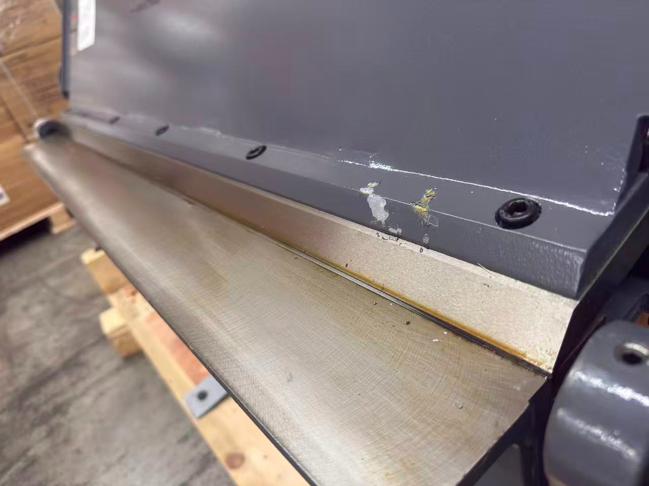 Sheet Metal Brake,48″ Straight Brake12Ga Capacity W-4812T (Not Brand New)