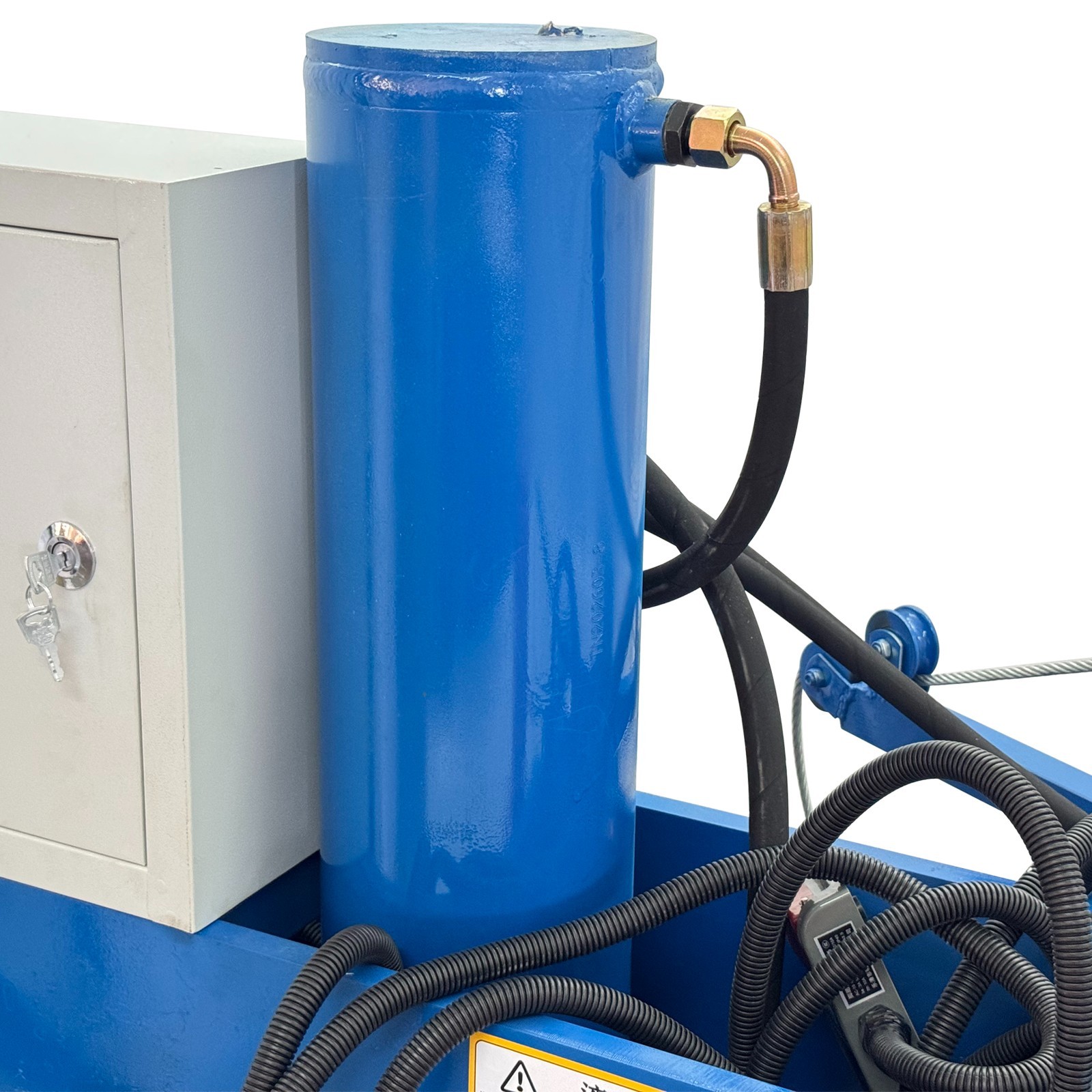 5-in-1 60 Ton Hydraulic Copper Extractor 220V 3PH Motor Stator Recycling Machine