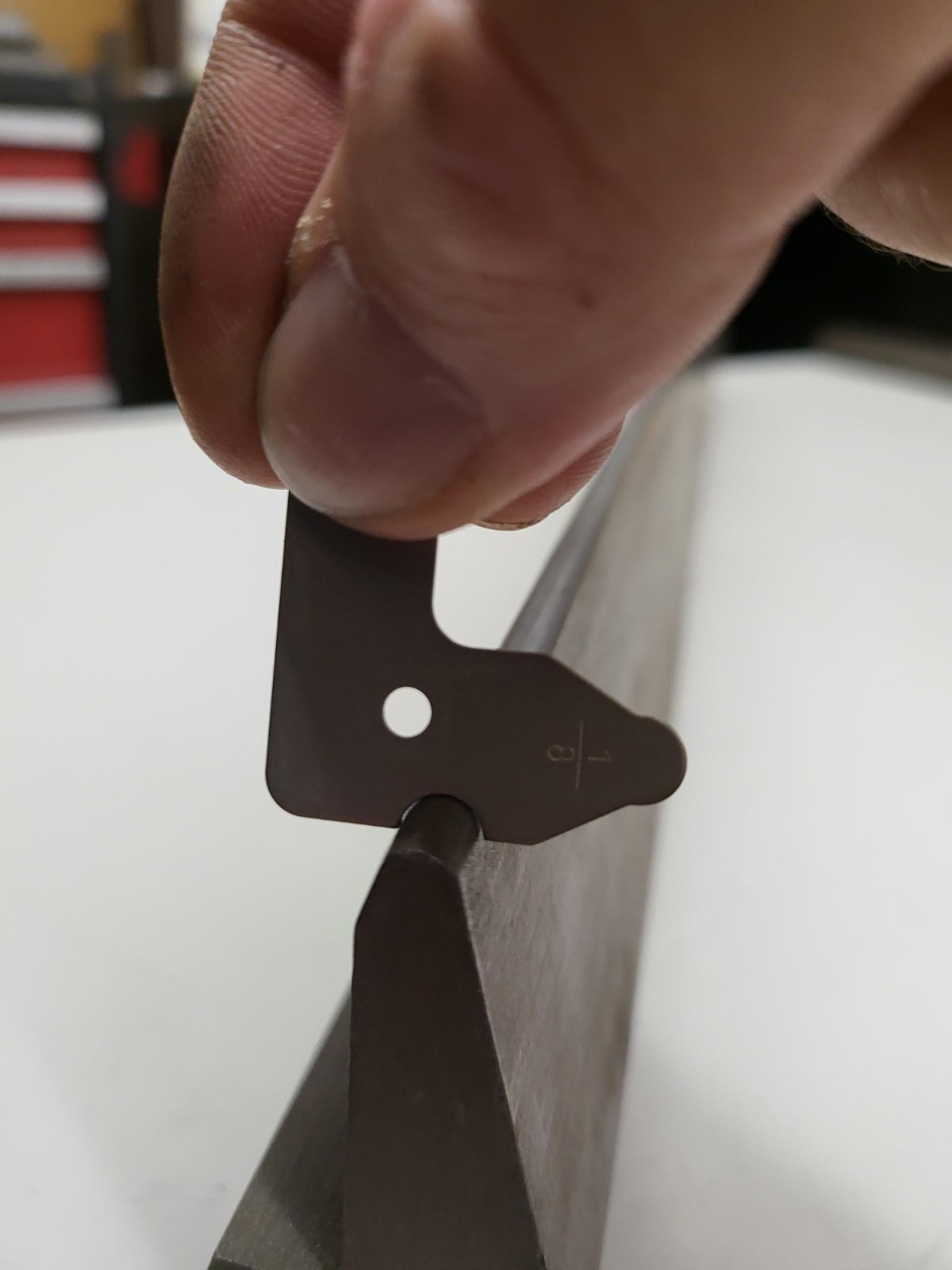 Press Brake Aircraft Forming Punch 29.75″ Long X 1/8″ Radius (SEE NOTES!!!)