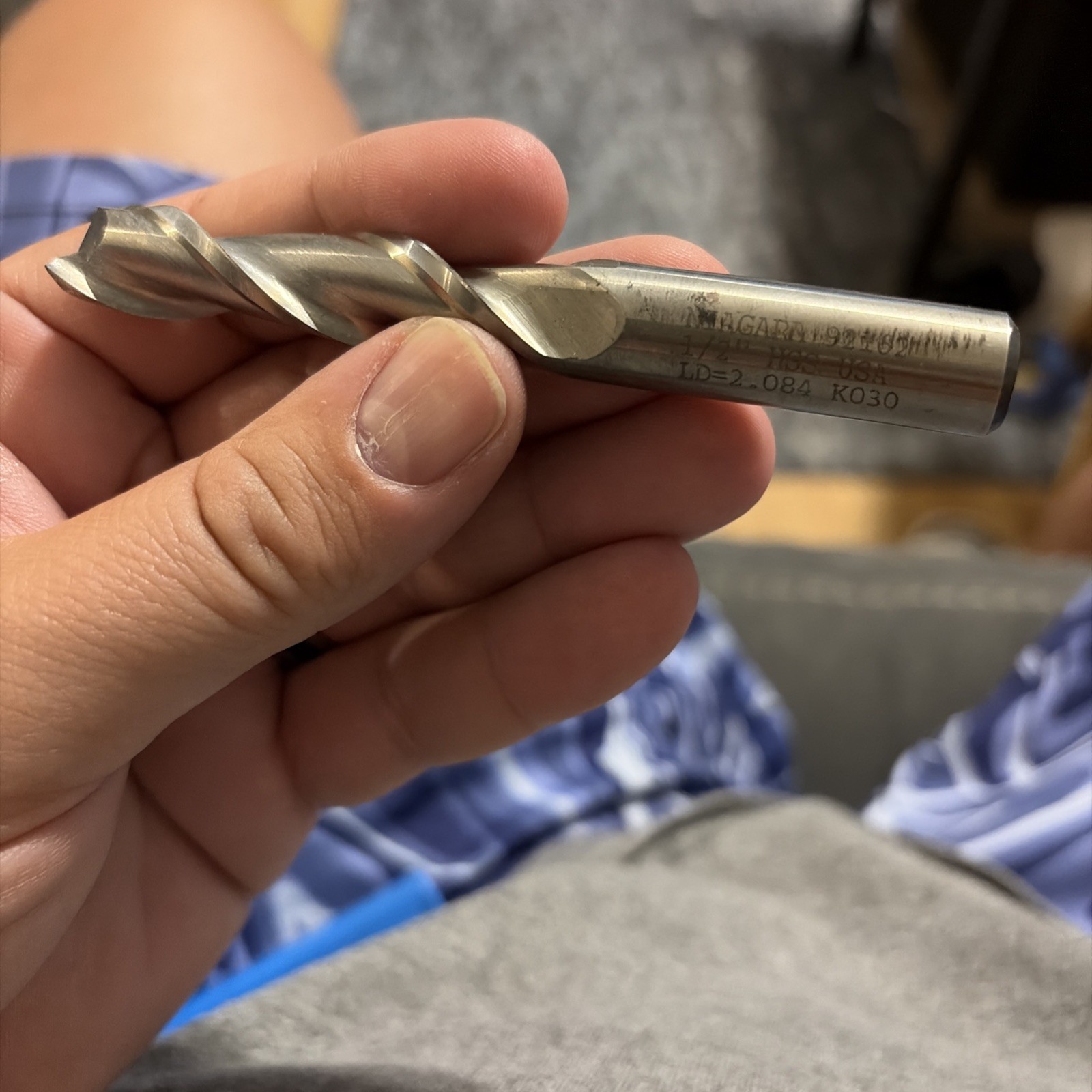 NIAGARA N92162 2-Flute High Speed Steel High Helix Single End Mill for Aluminum